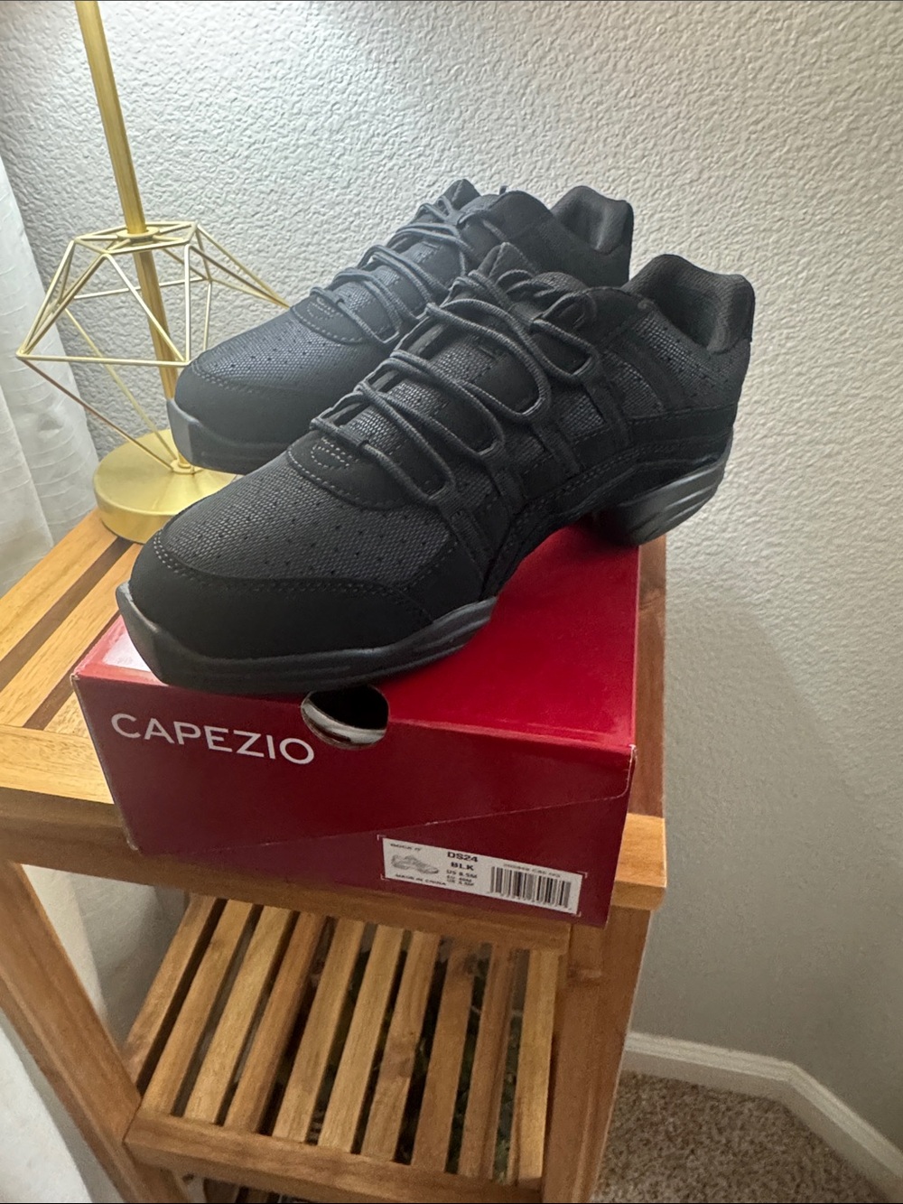 Capezio Black Dance Sneakers -Rock It